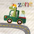 Construction Zone Art Print