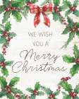 Merry Christmas Bow Art Print by Nan