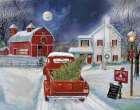 Christmas Tree Farm Art Print