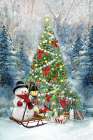 Christmas Tree Gifts Art Print