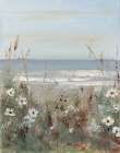 Wildflower Coastline I Art Print