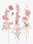 Wildflowers and Bows I Art Print