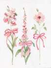 Wildflowers and Bows II Art Print