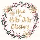 Holly Jolly Christmas Art Print