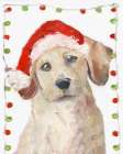 Santa Paws I Art Print