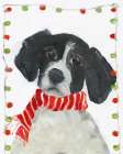 Santa Paws II Art Print