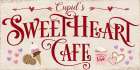 Cupids Sweatheart Cafe Art Print