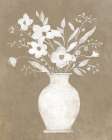 Light Shadow Bouquet III Minimalist Print