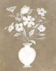 Light Shadow Bouquet IV Minimalist Print