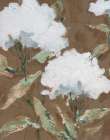 Mocha Garden I Art Print