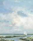 Coastal Clouds III Art Print