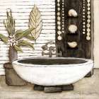 Feng Shui Bath II Art Print
