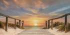 Sunset Beach Art Print