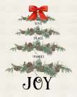 Love Peace Family Joy Swag Art Print
