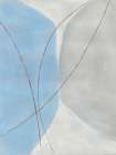 Blue and Gray Orbs I Art Print