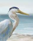 Scenic Heron I Art Print