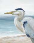 Scenic Heron II Art Print