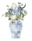 Blue Ginger Pot I Art Print