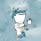 Bathroom Flush Art Print