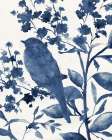 Bluebird Silhouette IV Art Print