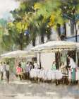 Lively Boulevard II Art Print