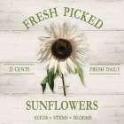 Fresh Sunflowers Art Print