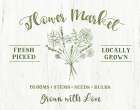 Flower Market Art Print