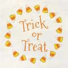 Candy Corn Wreath Art Print