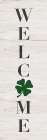 Shamrock Welcome Art Print