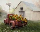 Sunflowers Galore Art Print