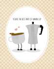 Breakfast Duos II Art Print