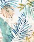 Tropical Leaves II Art Print