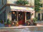Corner Cafe Art Print