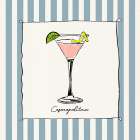 Cocktail Hour Cosmo Art Print