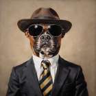 Mr. Cool I Art Print by CAD Designs