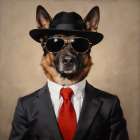 Mr. Cool II Art Print by CAD Designs