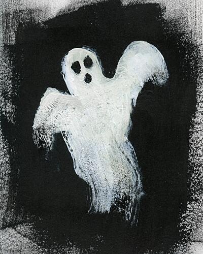 Ghost I Art Print by Nan