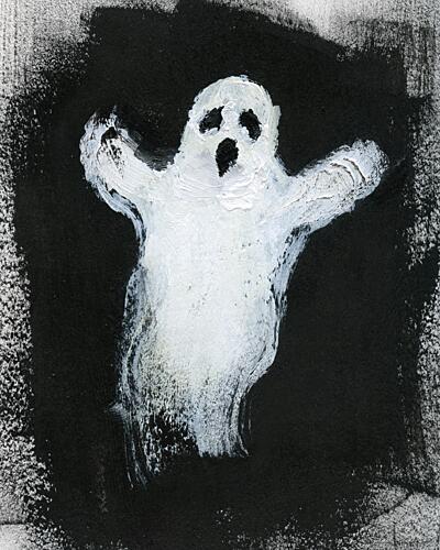 Ghost II Art Print by Nan