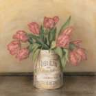 Royal Tulips Art Print