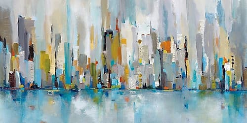 City Beat Architecture Print