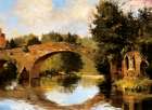 Ruins at Lehon Art Print