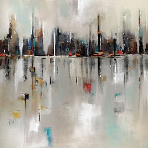 Harbor Town Art Print by Victoria Jackson