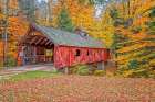 Loon Song Covered Bridge Art Print