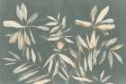 Silhouette Leaves Botanical Print