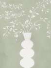 Sage Vase I Art Print