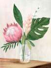 Tropical Vase I Art Print