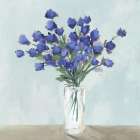 Blossoms of Indigo Art Print