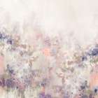 Misty Wildflower Veil I Art Print