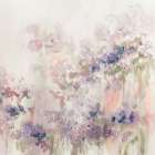 Misty Wildflower Veil II Art Print