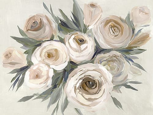 Delicate Blossoms on Canvas Impressionniste reproduction